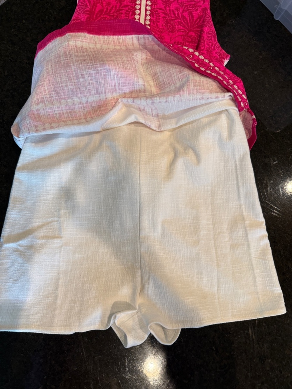 NWT Lilly Pulitzer Mina Sleeveless Romper-Passion Fruit Pink Jungle Escape Sz 6 - Picture 8 of 14